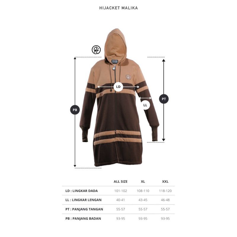 ⭐BUY 1 GET 2 GIFT⭐ HIJACKET® ORIGINAL MALIKA JAKET MUSLIMAH ROUNDHAND-2
