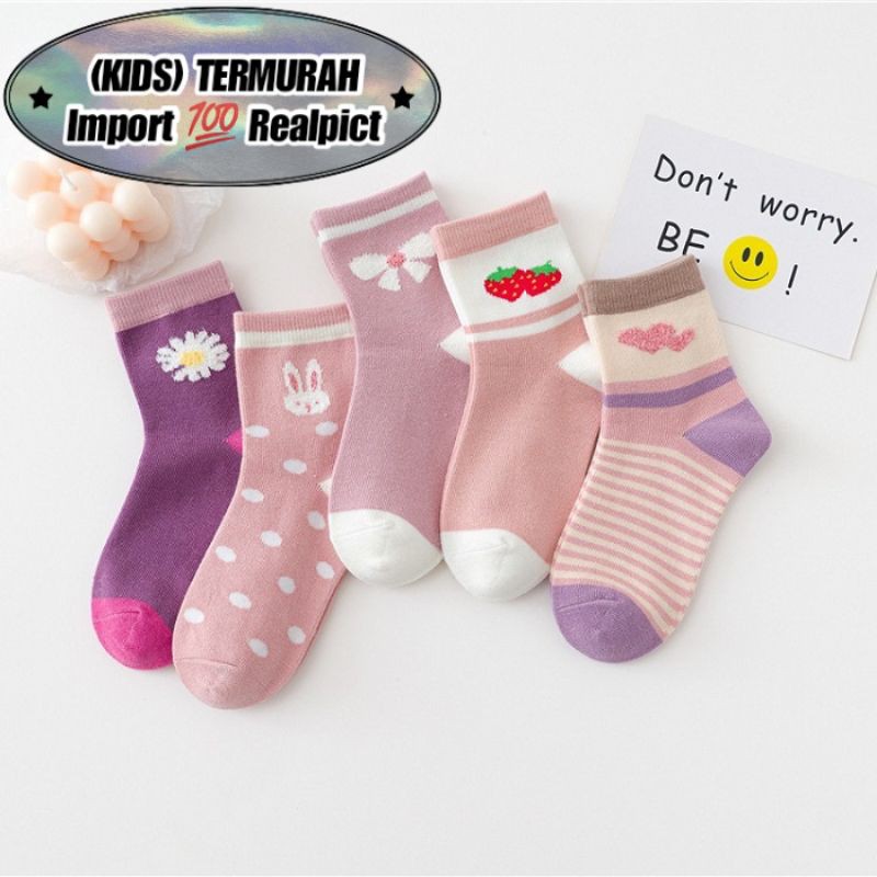 Kaos Kaki Katun Anak Perempuan 03124460