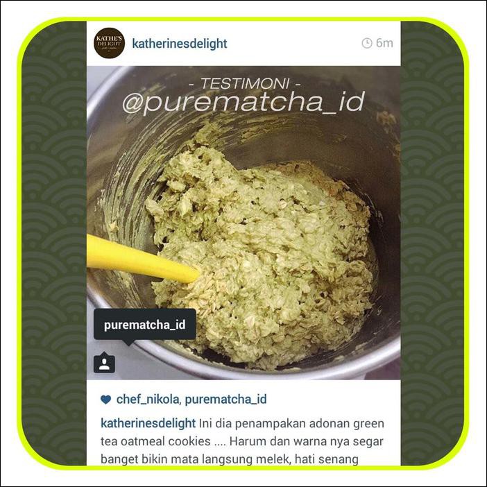 

GREENTEA MATCHA / GREEN TEA POWDER BUBUK 100% PURE 500 GRAM