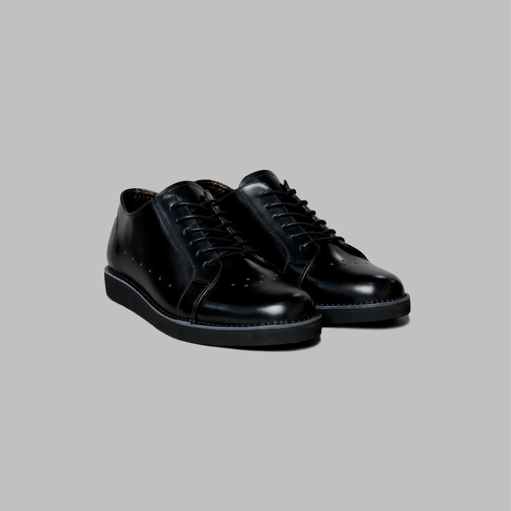 ARTAP Footwear - Sepatu Kulit Asli Pria - Norwin Full Black