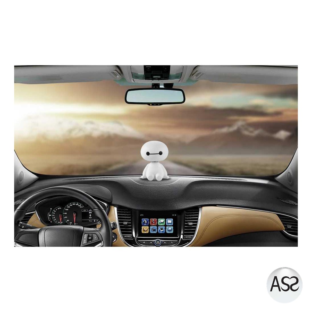 ASS Shop - Baymax Shaking Head Ornament Aksesoris Mobil - 0805B