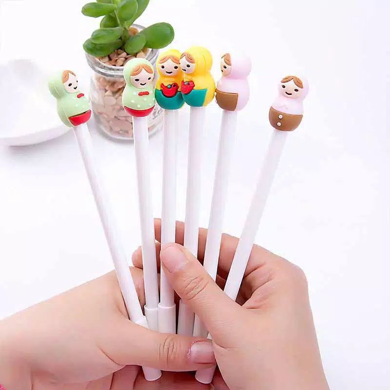 

Pulpen Rusia Matryoshka pen gel