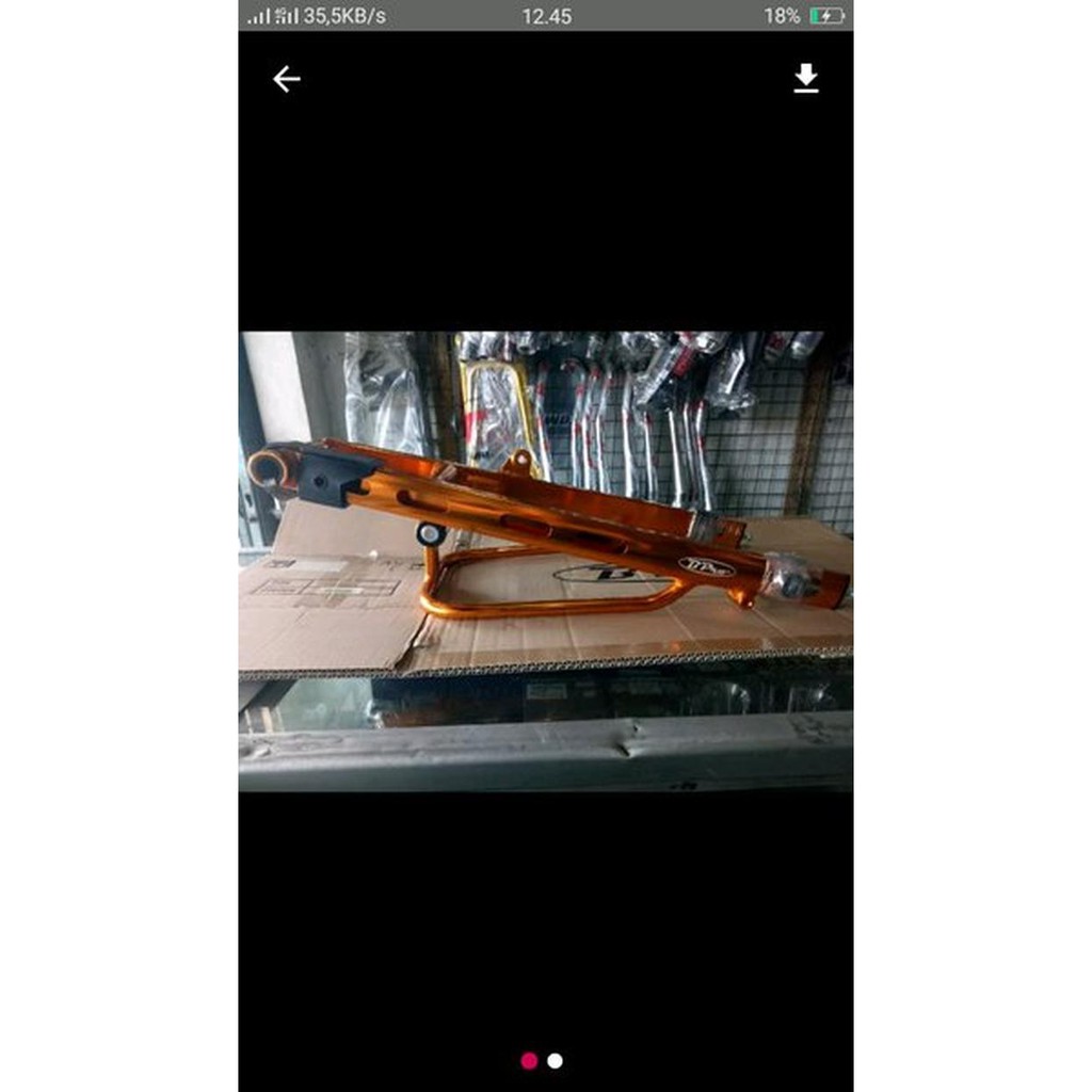 swing arm BPRO ninja r stabilizer bolong SWING ARM ninja R Bpro s