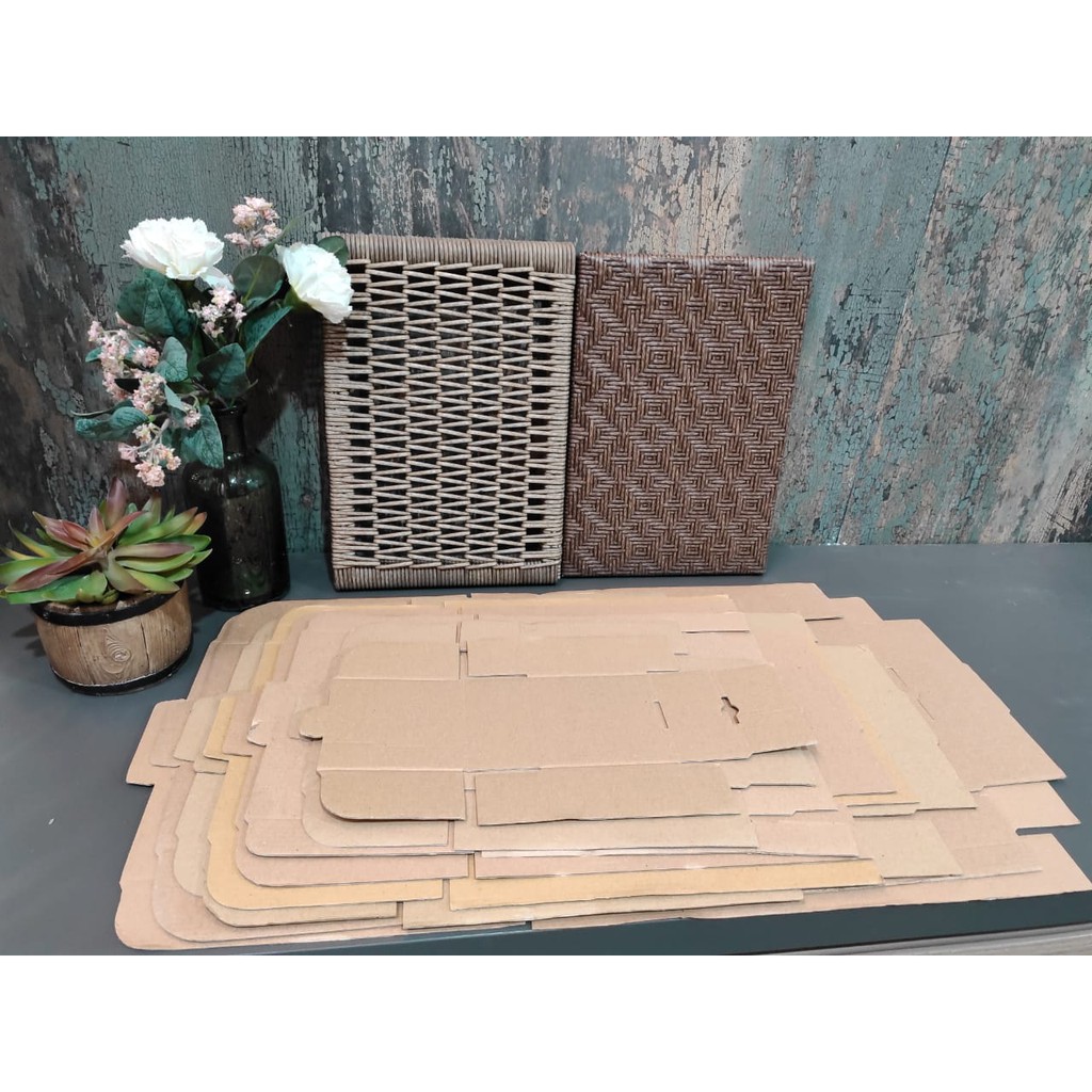 Kardus 30x30x5....Die Cut kotak aksesoris-dll model box pizza-6
