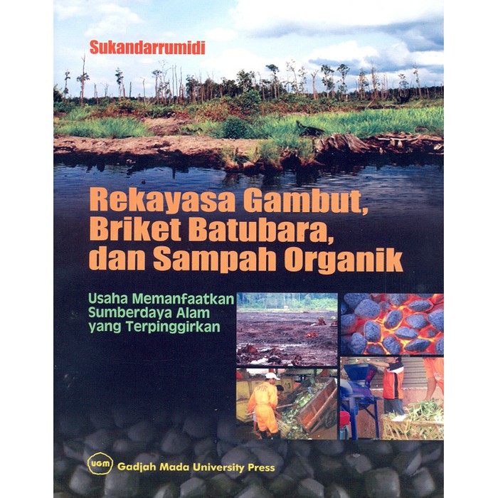 Buku Rekayasa Gambut Briket Batubara dan Sampah Organik
