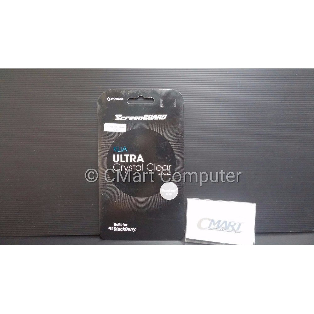 Capdase BlackBerry Q10 anti gores layar screen CLEAR - SPBBQ10-K-BB