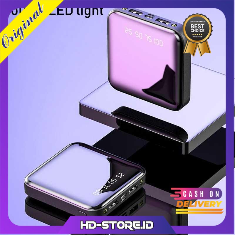 ALLPOWERS Power Bank Mini 12000 mAh Power Bank Portable Modul Charger Pengisi Daya Baterai Smartphon