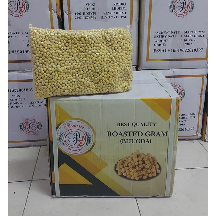 

Kacang Arab DUS-10KG Chickpeas Roasted Matang Oleh Oleh Haji dan Umroh