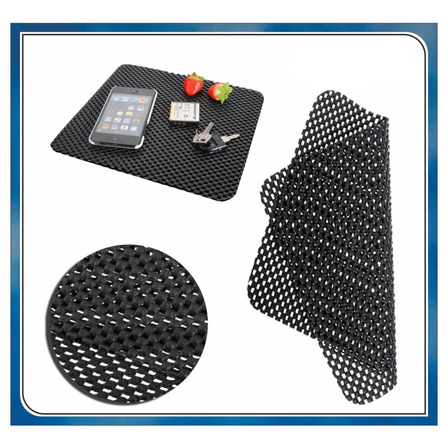 Anti Slip Dashboard DASHMAT Dashboard Anti Slip Mat Hitam / Non Slip Mat Anti Slip Sunshield