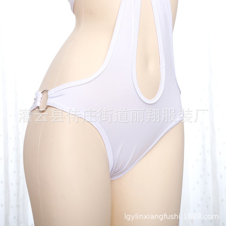 LI-107 white swimsuit baju renang bikini jepang seksi sexy cosplay