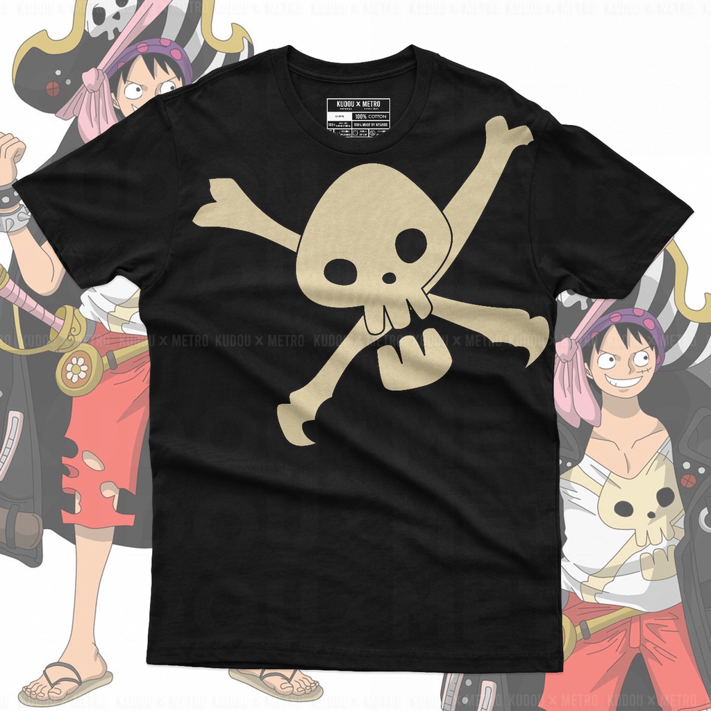 Tshirt Luffy Movie Red Anime Manga One Piece Premium Unisex