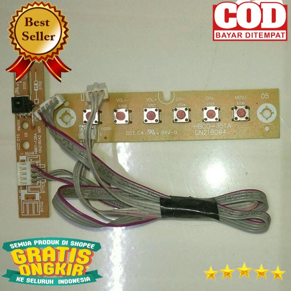 Sensor LED TV Polytron PLD 22D9500