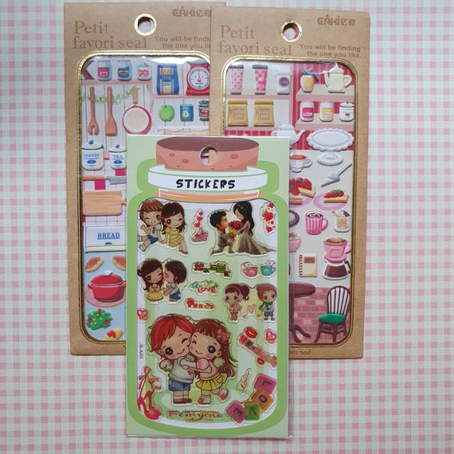 

kawaii sticker for scrapbook and journal