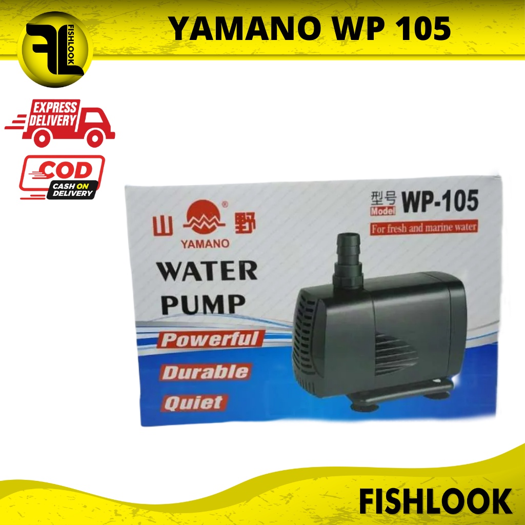 YAMANO WP 105 WP105 WP-105 Pompa Air Celup Pompa Kolam Aquarium