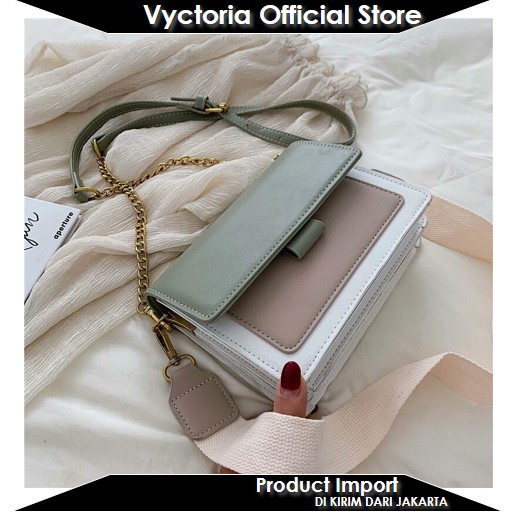 (COD) Vyctoria VOS02139 Tas Selempang Wanita Fashion Import Promo EL5151 LT1736 B02139 CR7008 GT1811 BQ3279 3279 1736 1811 7008 5151 02139