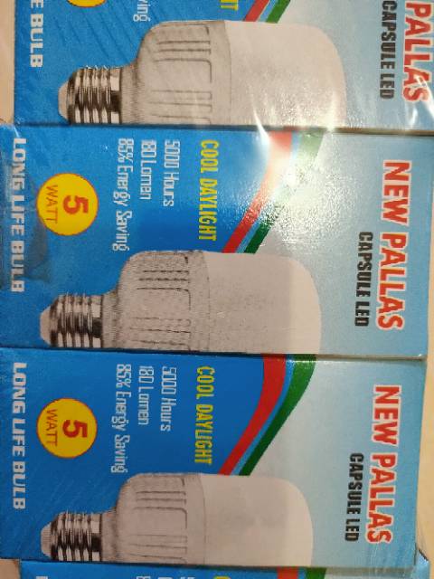 Lampu LED Murah 5 Watt Bulb Jumbo Pancaran/ New Pallas