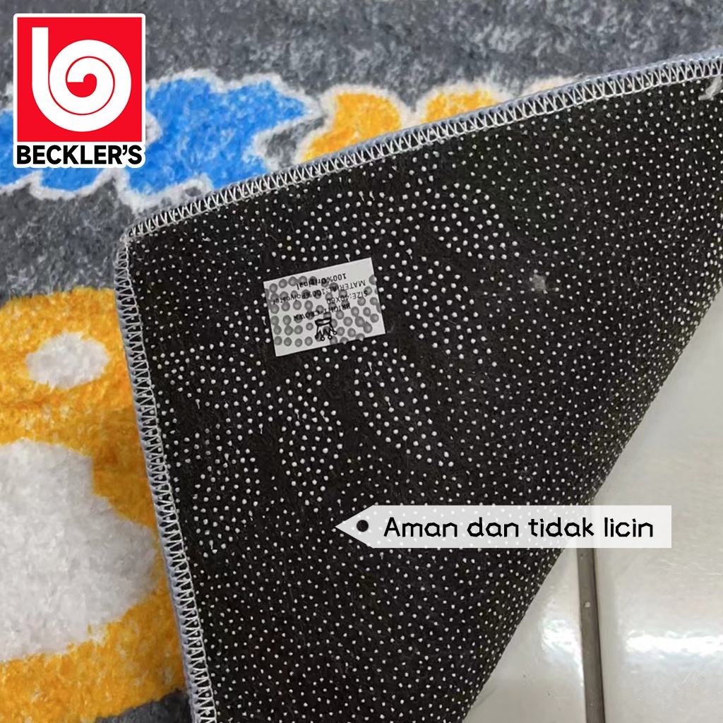 Keset Kaki Bahan Bulu Keset Kamar Mandi TERBARU Berkarakter Lucu Anti Slip Premium / Keset Bulu Rumah Serbaguna 8 Motif