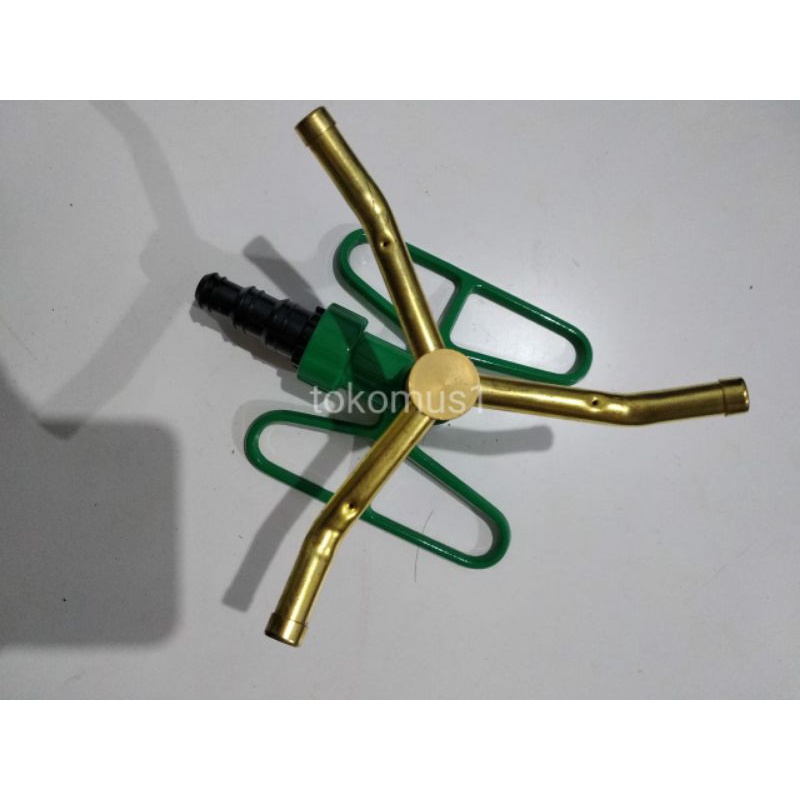 SEMPROTAN AIR MANCUR TAMAN 3 ARM SPRINKLER/ROTARY SPRINKLER SELLERY 60-500/