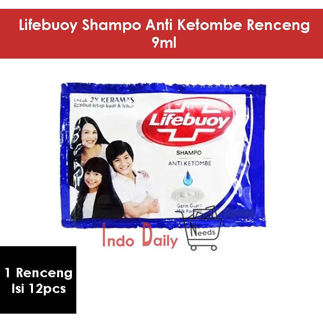 Jual Lifebuoy Shampo Anti Ketombe Renceng Isi 12 Sachet Shopee Indonesia