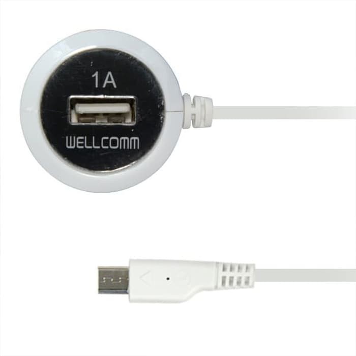 Wellcomm Car Charger Dual Connector 3.1A