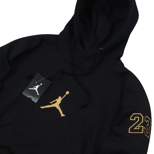 Jaket Sweater Hoodie JRDN GOLD BORDIR – Black Edition Trendy Casual Unisex Good Brand Quality Stylis