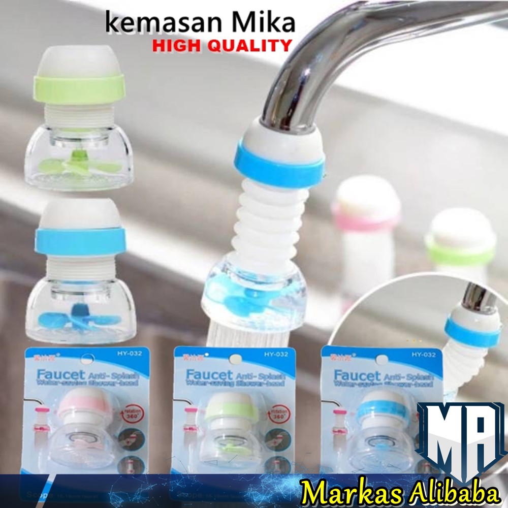 Sambungan Kran Air / Sambungan keran air Flexible 360 derajat