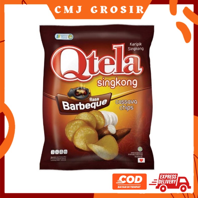 

Qtela Singkong Barbeque 30 gram - Snack Camilan