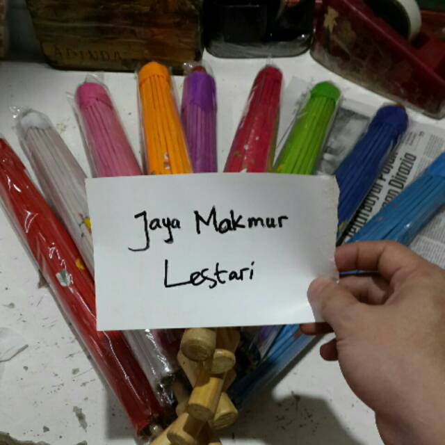 Payung hias dekorasi bambu