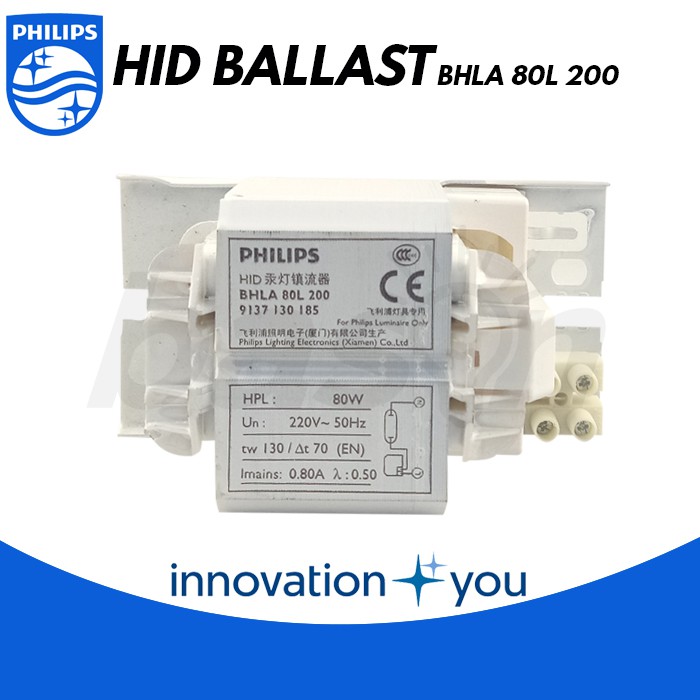 PHILIPS BHLA 80L 200 - Ballast lampu HPI / HPL