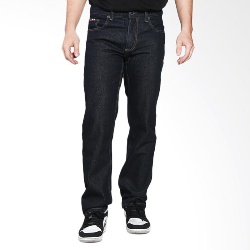 Celana Jeans Panjang Pria Carvil Reguler / Jeans Carvil Indigo Black