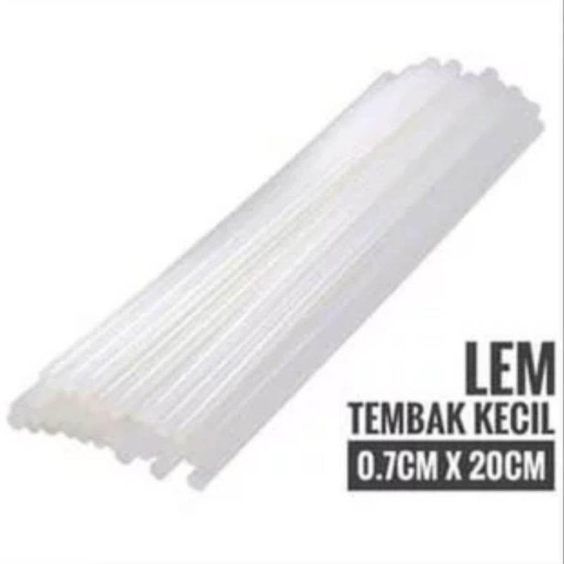 Lem tembak kecil / lem bakar / refill glue gun / isi lem lilin stick