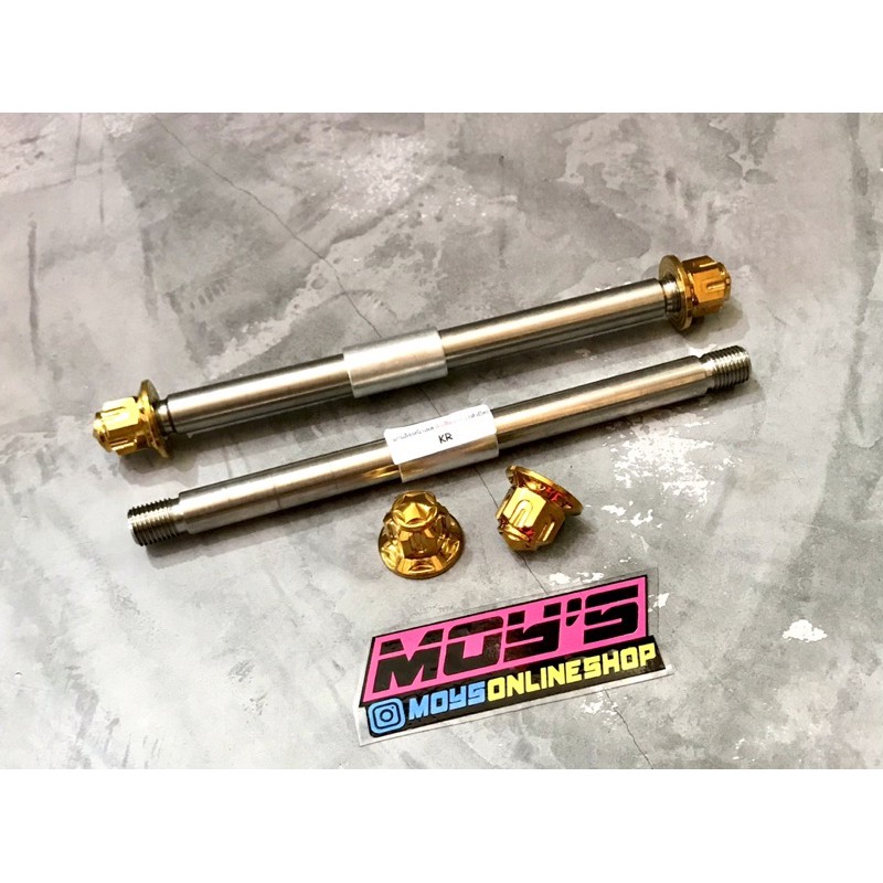 AS RODA DEPAN KR STAINLESS PROBOLT GOLD DAN BLUE ORIGINAL HENG THAILAND NINJA R NINJA RR