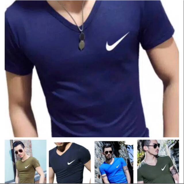 KAOS VNECK / VNECK PRIA / VNECK KEKINIAN / KAOS POLOS / VNECK POLOS / V-NECK NIke / KAOS DISTRO