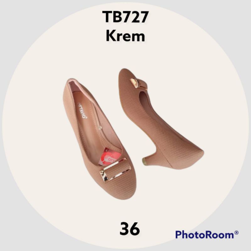 SEPATU HEELS WANITA / SEPATU KERJA WANITA OTTAVIO BRANDED MATAHARI MURAH SPTHLSOTTV116