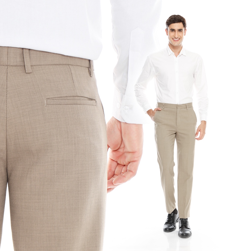 Raynor Slimfit Celana Formal Pria Melar Kantor || Raynor Slimfit Celana Pria Formal Melar Keren