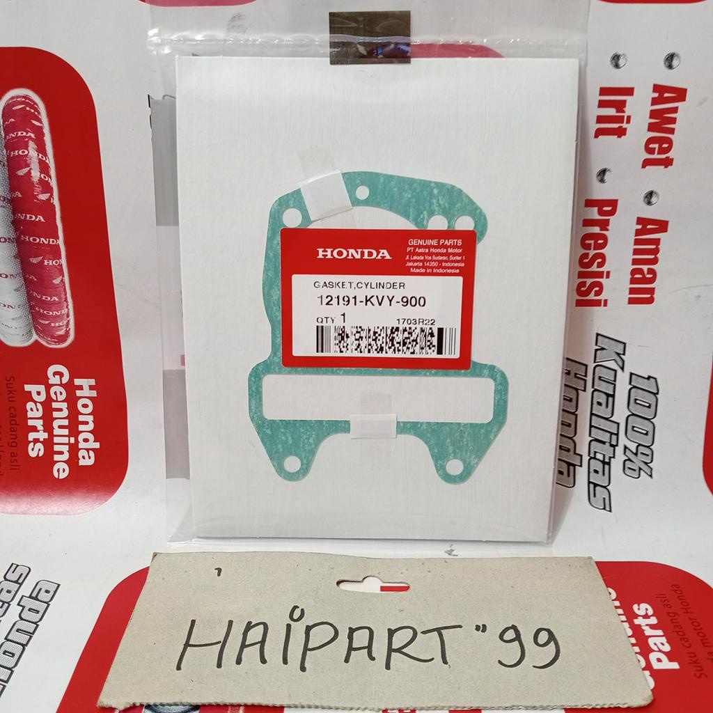 Paking blok paking kertas paking gasket Beat karbu Scoopy karbu Spacy karbu Ori Honda 12191KVY900