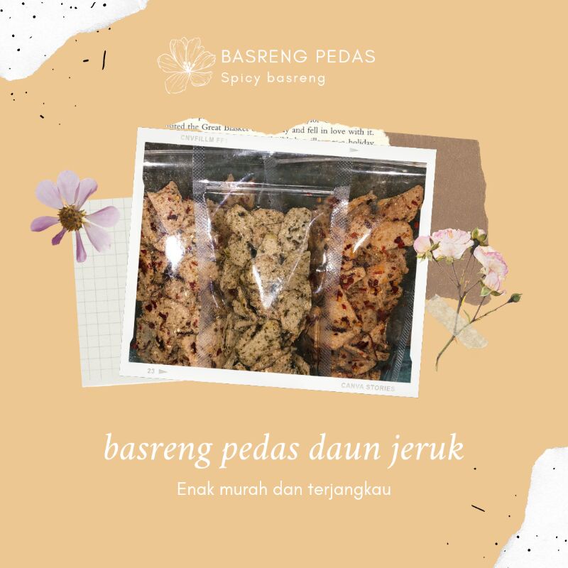 

basreng pedas daun jeruk 100gram