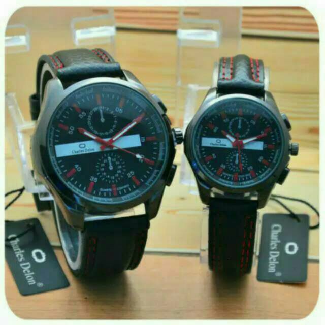 Jam tangan charles delon couple anti air