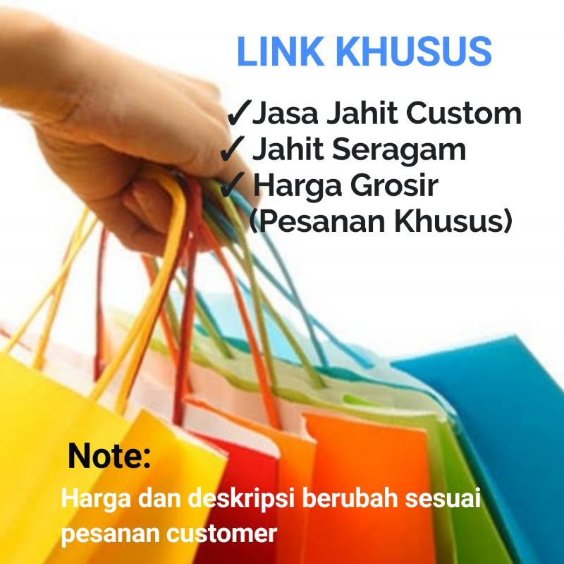 Pesanan Tunik &amp; Kemeja Koin Premium