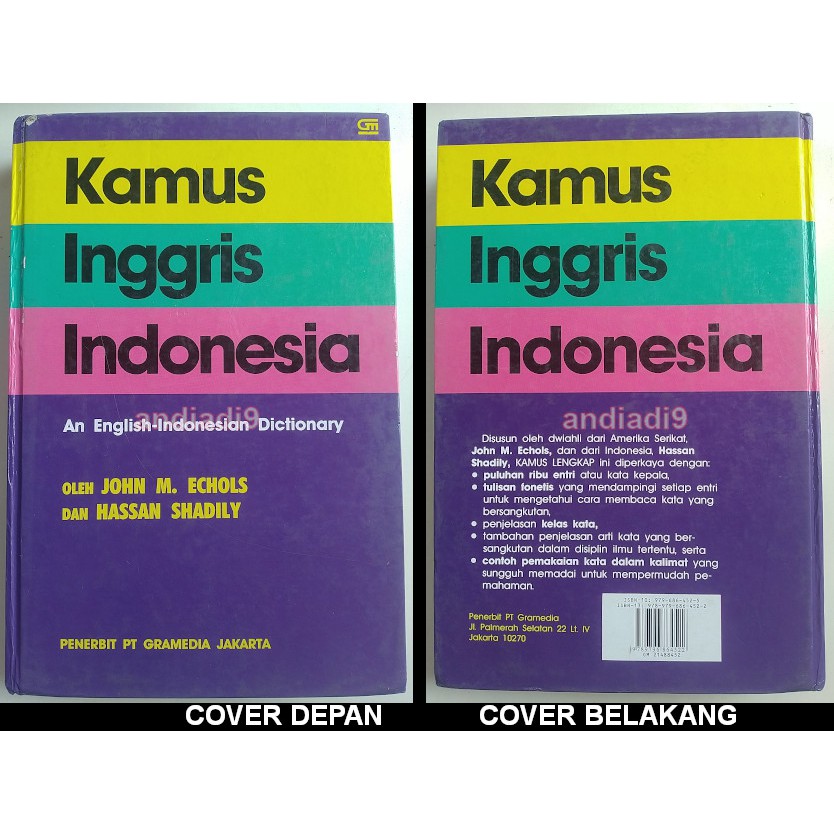 KAMUS BAHASA INGGRIS INDONESIA JOHN M ECHOLS HASSAN 