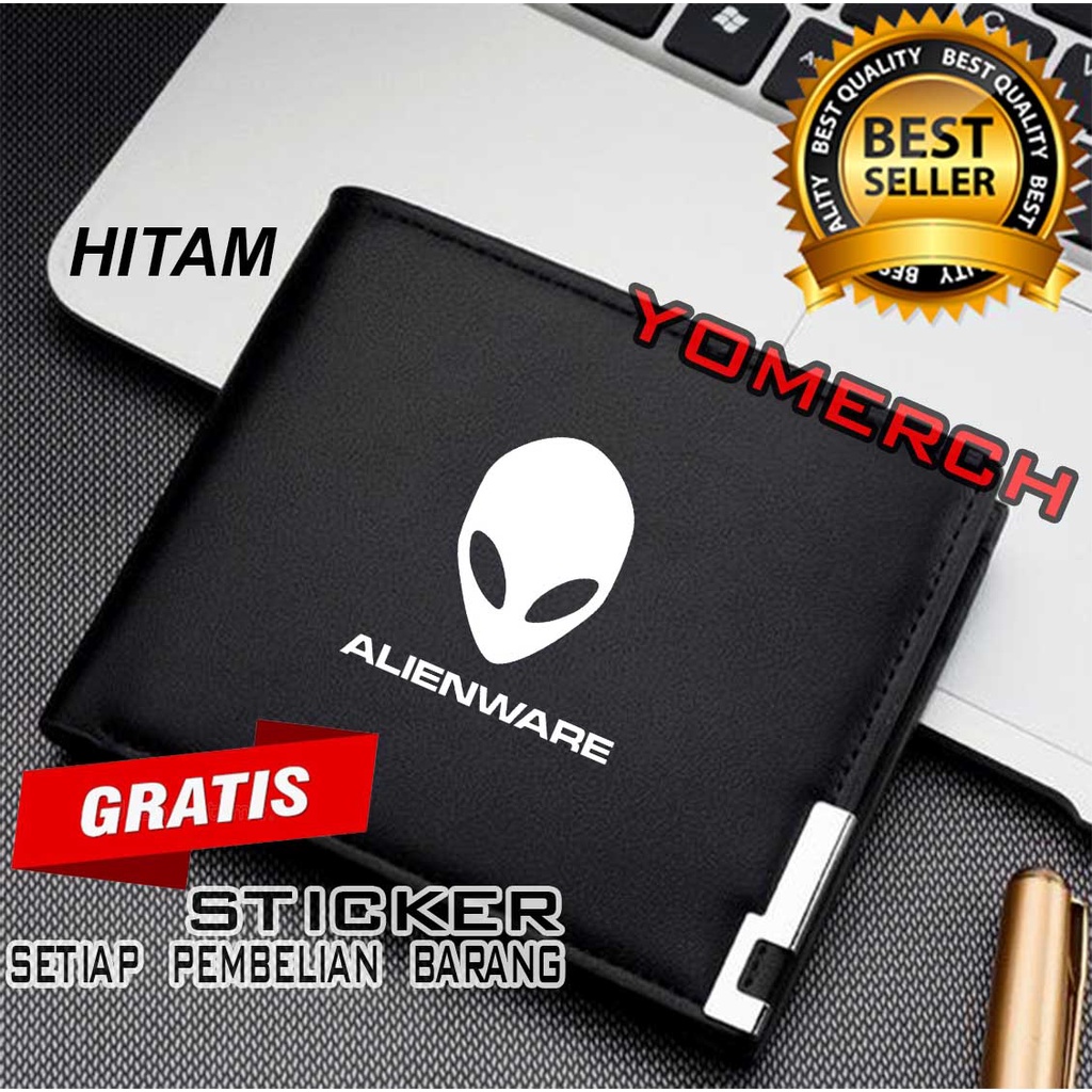 Dompet Kulit Murah Pria dan Wanita ALIEN WARE Simple Keren YOMERCH