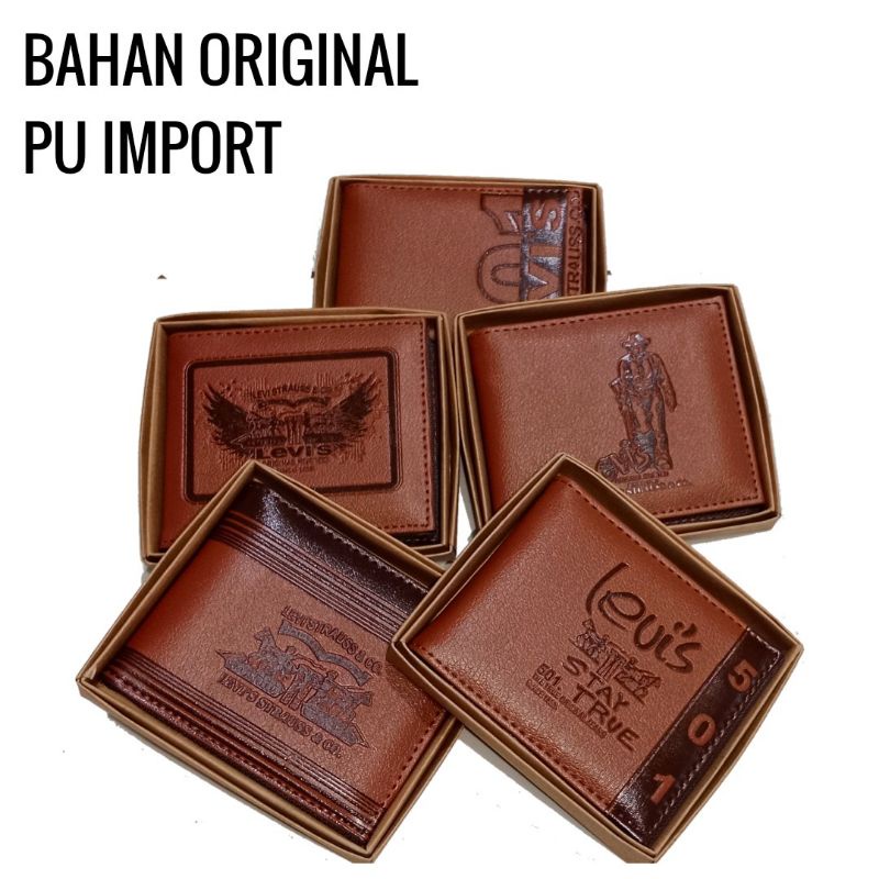 Dompet Pria Simpel Dan Elegan kualitas super premium