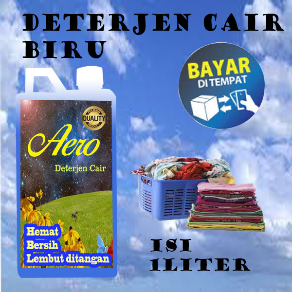 DETERJEN CAIR BIRU 1 LITER