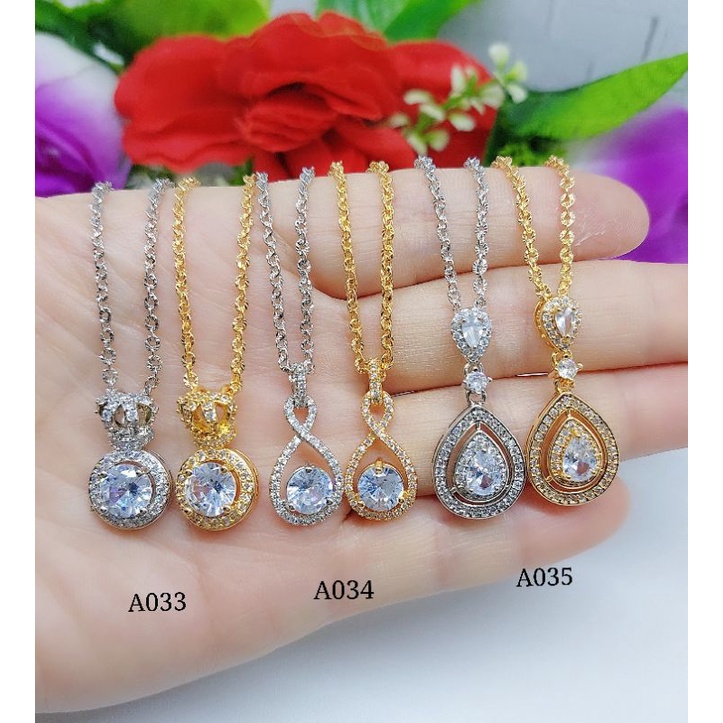 Kalung xuping permata A033-038