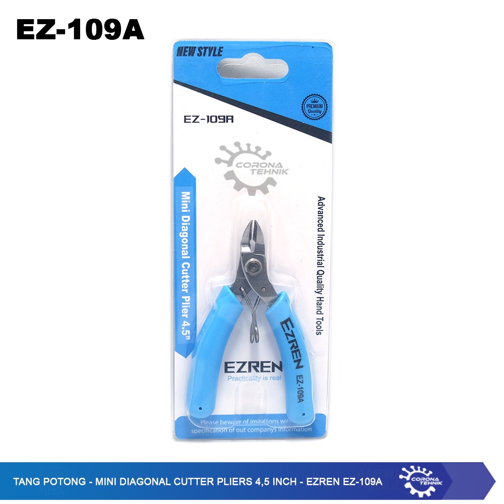 Ezren EZ-109A - Tang Potong - Mini Diagonal Cutter Pliers 4,5 Inch