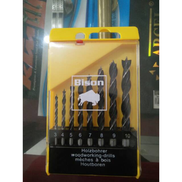 Mata bor kayu 1 set