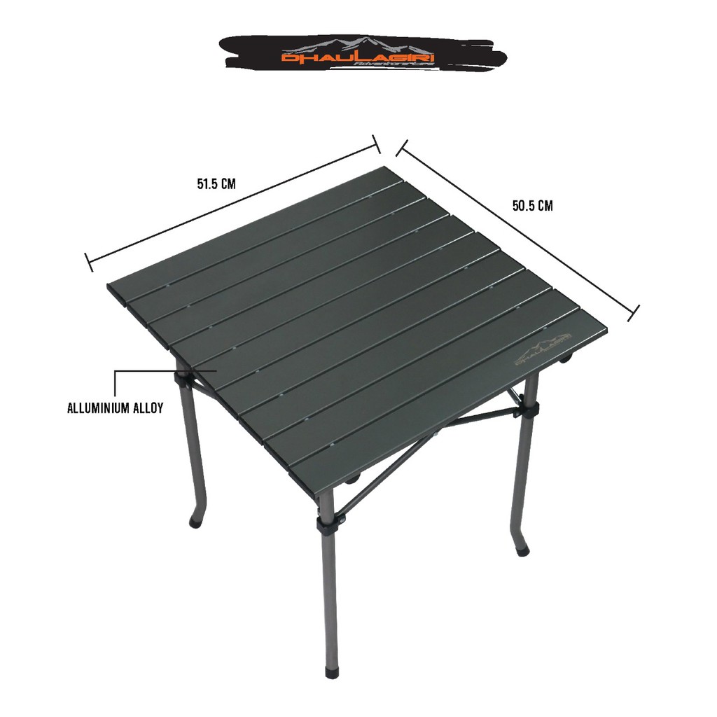 Dhaulagiri 501 Meja Lipat Kecil Portable Outdoor Camping Ultralight