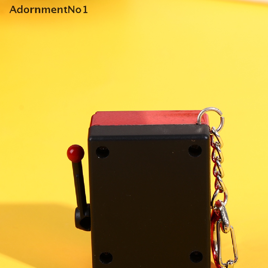 [AdornmentNo1] Creative Mini Slot Machine Keychain Jingle Car Keychains for Children Party Gift [new]