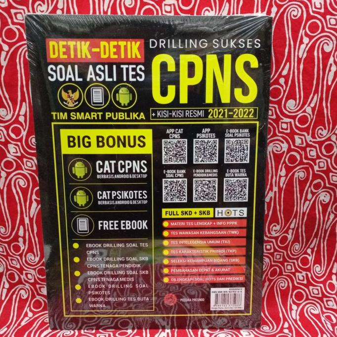 

cod Buku Detik Detik Sukses Soal Tes CPNS laris