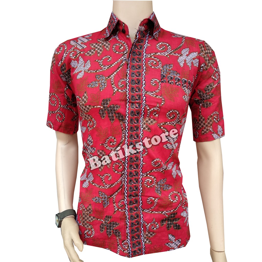 KEMEJA HEM BATIK KODE A09